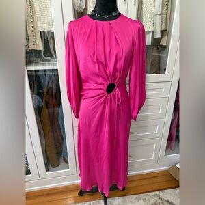 Farm Rio Pink Midi Dress